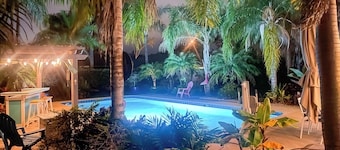 Outdoor Oasis w/ Bar & Lanai: Tavares Escape