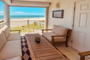 Apartment (2 Bedrooms) | Interior - Gulf Views, Steps to Beach: Redington Shores Condo (Redington Shores)