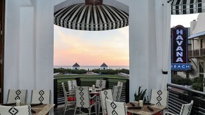 Restauration en plein air