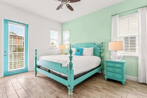 2 habitaciones, decoración personalizada y muebles diferentes 
