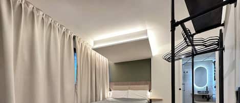 ห้องดีลักซ์ดับเบิล, วิวเมือง | ผ้าปูที่นอนฝ้ายอียิปต์, เครื่องนอนระดับพรีเมียม, เตียงเมมโมรีโฟม