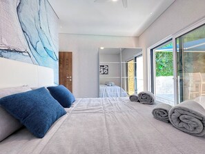 3 bedrooms, in-room safe, iron/ironing board, free WiFi