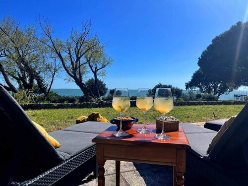 Le petit Fauchon-Villa-Villa-Ensuite Bad-Blick auf