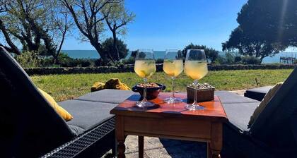 Le petit Fauchon-Villa-Villa-Ensuite Bad-Blick auf