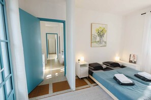 2 habitaciones, tabla de planchar con plancha, wifi y ropa de cama 