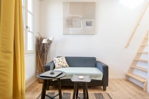Living area - La Miniardise - House in the village (Île-d'Aix)
