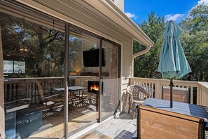 Leilighet, 3 soverom | Utendørsservering