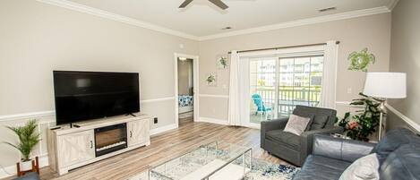 Íbúð - 3 svefnherbergi | Stofa