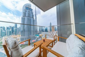 Terrace/patio - Holidays R Us Royal view (Dubai)