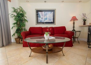 Leilighet, 1 soverom | Oppholdsområde