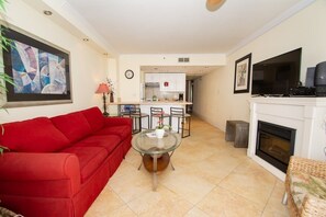 Leilighet, 1 soverom | Oppholdsområde