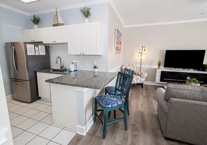 Leilighet, 1 soverom | Oppholdsområde