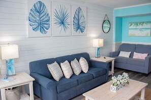 Lejlighed - 1 soveværelse | Opholdsområde