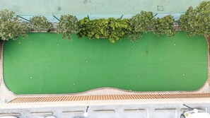 Condo, 2 chambres | Terrain de l’hébergement 