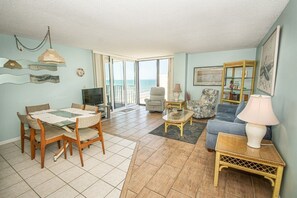 Condo, 3 Bedrooms | Living area - Sea Castle 8g 3 Bedroom Condo (North Myrtle Beach)