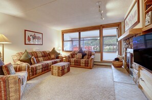 Condo, 1 Bedroom | Living area | Smart TV - Vs453 Village Square 1 Br 1 Ba 1 Bedroom Condo (Copper Mountain)