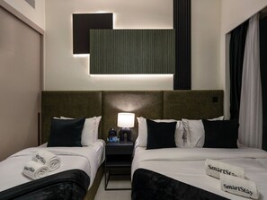 1 habitación, tabla de planchar con plancha, wifi y ropa de cama 