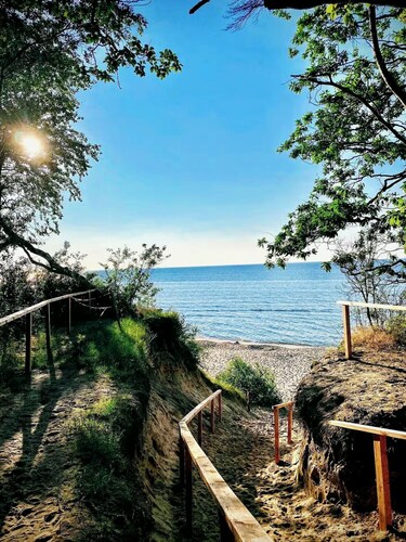 Rustic country house with 2 bedrooms, sauna & hot tub on the island of Wolin near Swinemünde