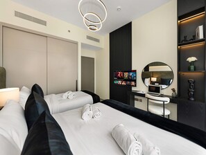 1 chambre, fer et planche à repasser, Wi-Fi, draps fournis
