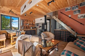 TV, fireplace, DVD player