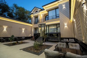 Fassade der Unterkunft