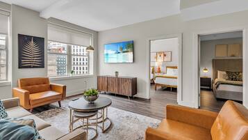 Appart'hÎtel Familial, 4 chambres | Salle de séjour