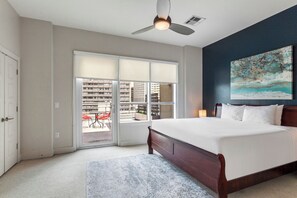 Premium Penthouse, 2 Bedrooms | Individually decorated, individually furnished, iron/ironing board - California Building (New Orleans)