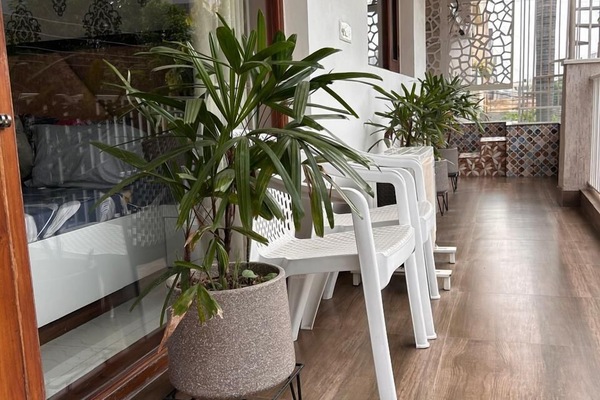 Luxury Apartment, City View | Terrace/patio