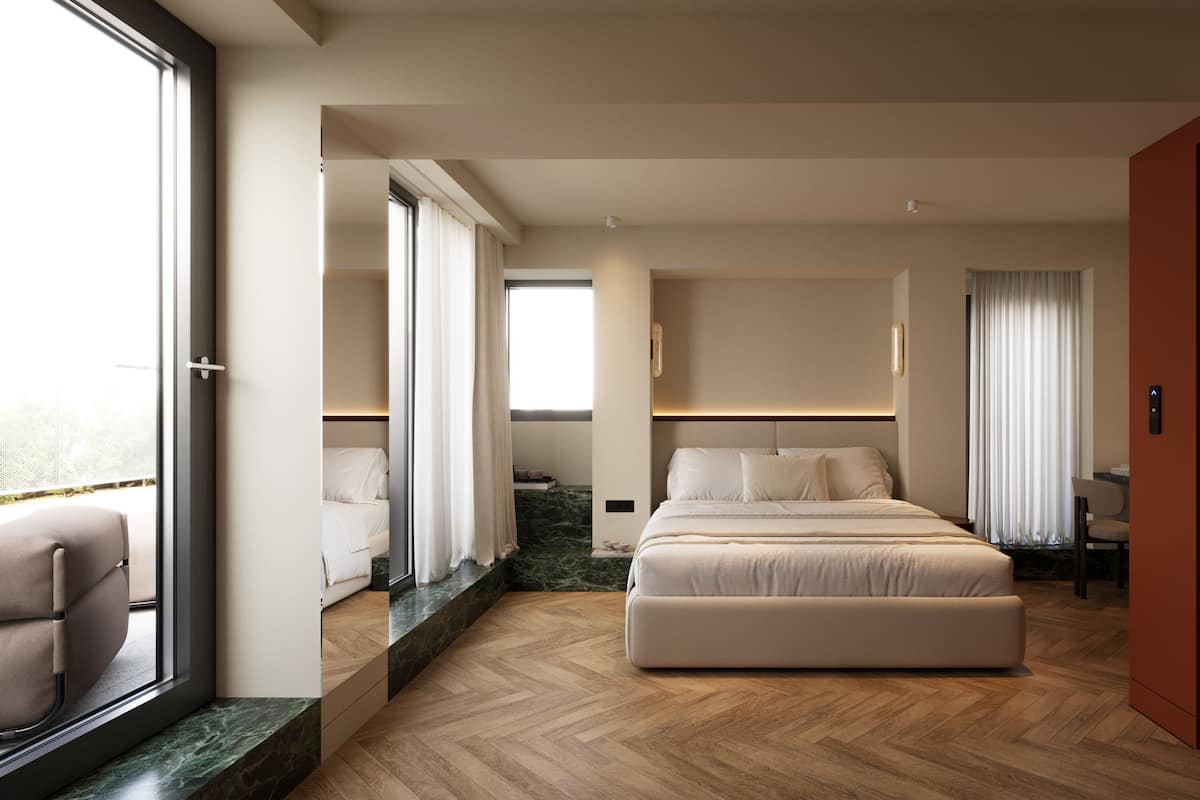 Acropolis Suite with Private Plunge Pool | Iron/ironing board, free WiFi