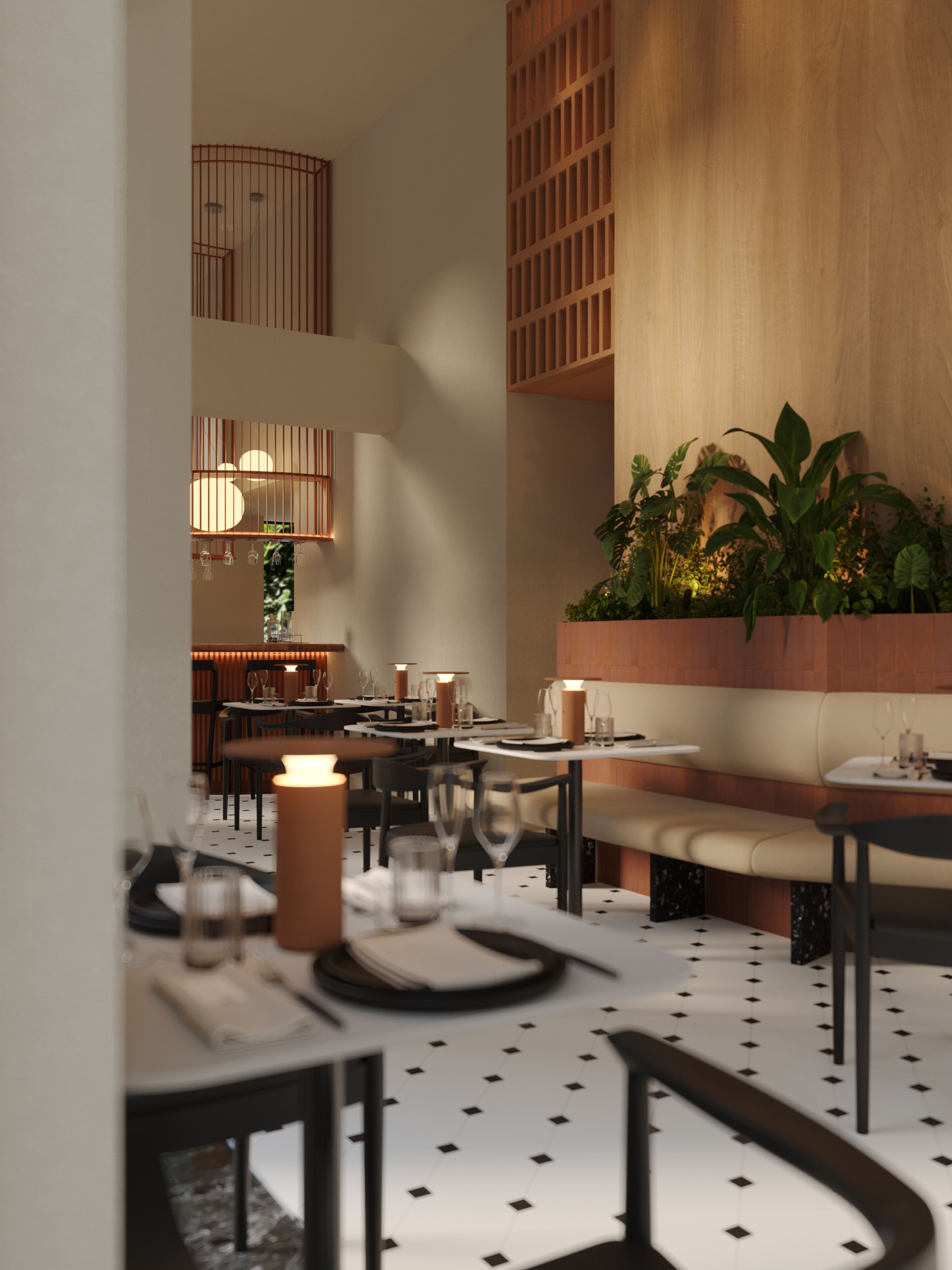 Sitzecke in der Lobby