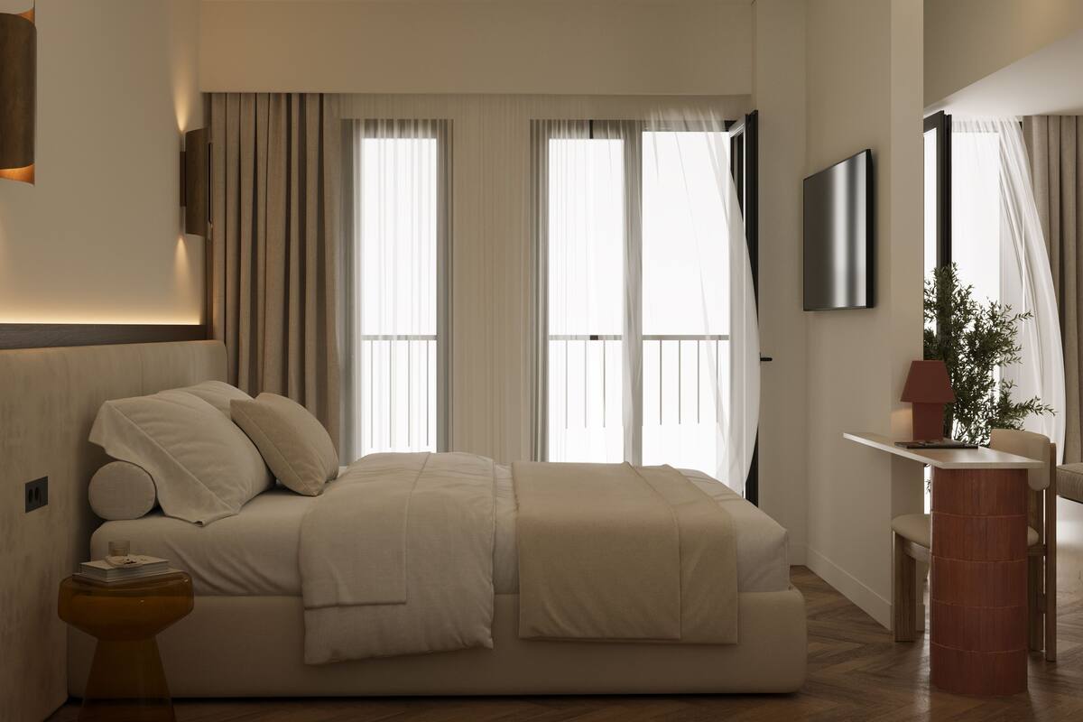 Junior Suite, City View | Iron/ironing board, free WiFi