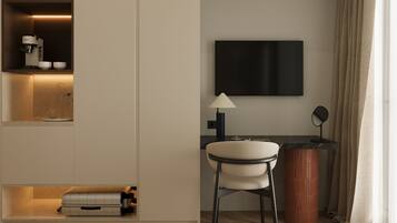 Two Bedroom Suite with City View | Minibar, iron/ironing board, free WiFi, bed sheets