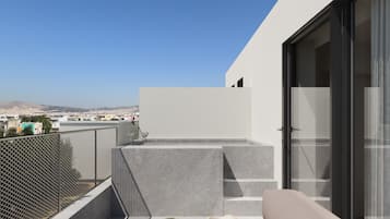 Acropolis Suite with Private Plunge Pool | View from room