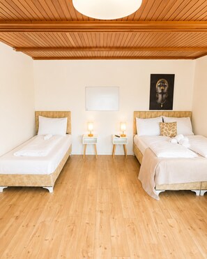 1 slaapkamer, beddengoed