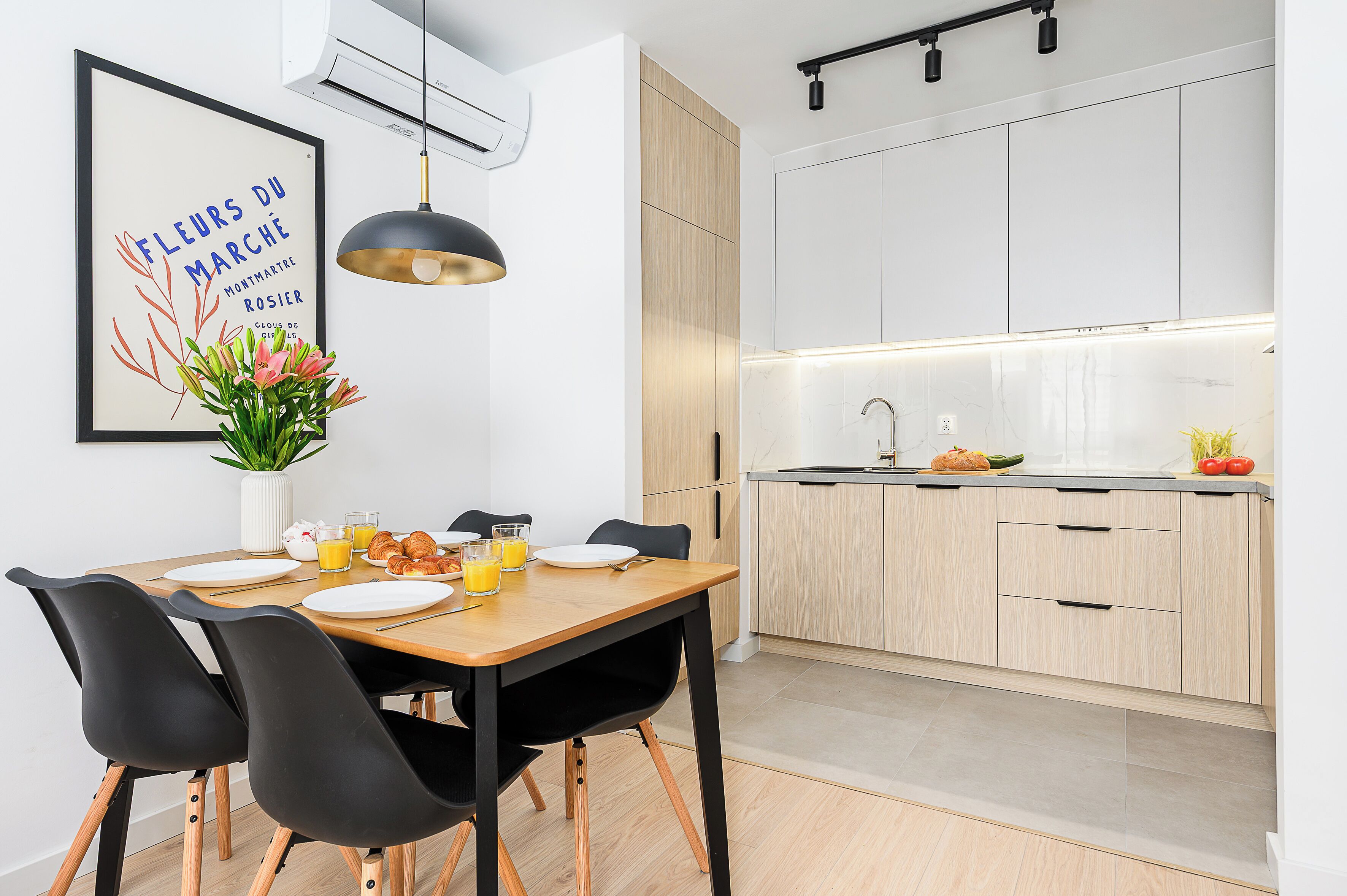 Apartamento | Cocina privada | Tostadora y papel de cocina