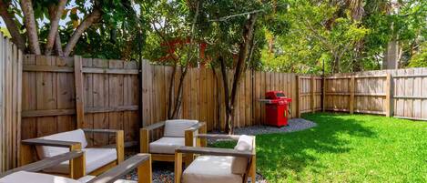 Overnattingsstedets uteområder