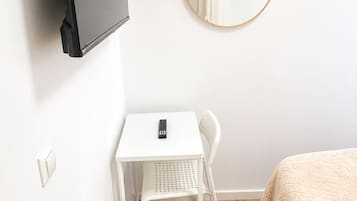 1 habitación y ropa de cama