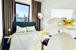1 habitación y ropa de cama 