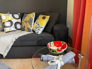 TV, DVD player, stereo