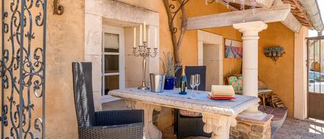 Restauration en plein air