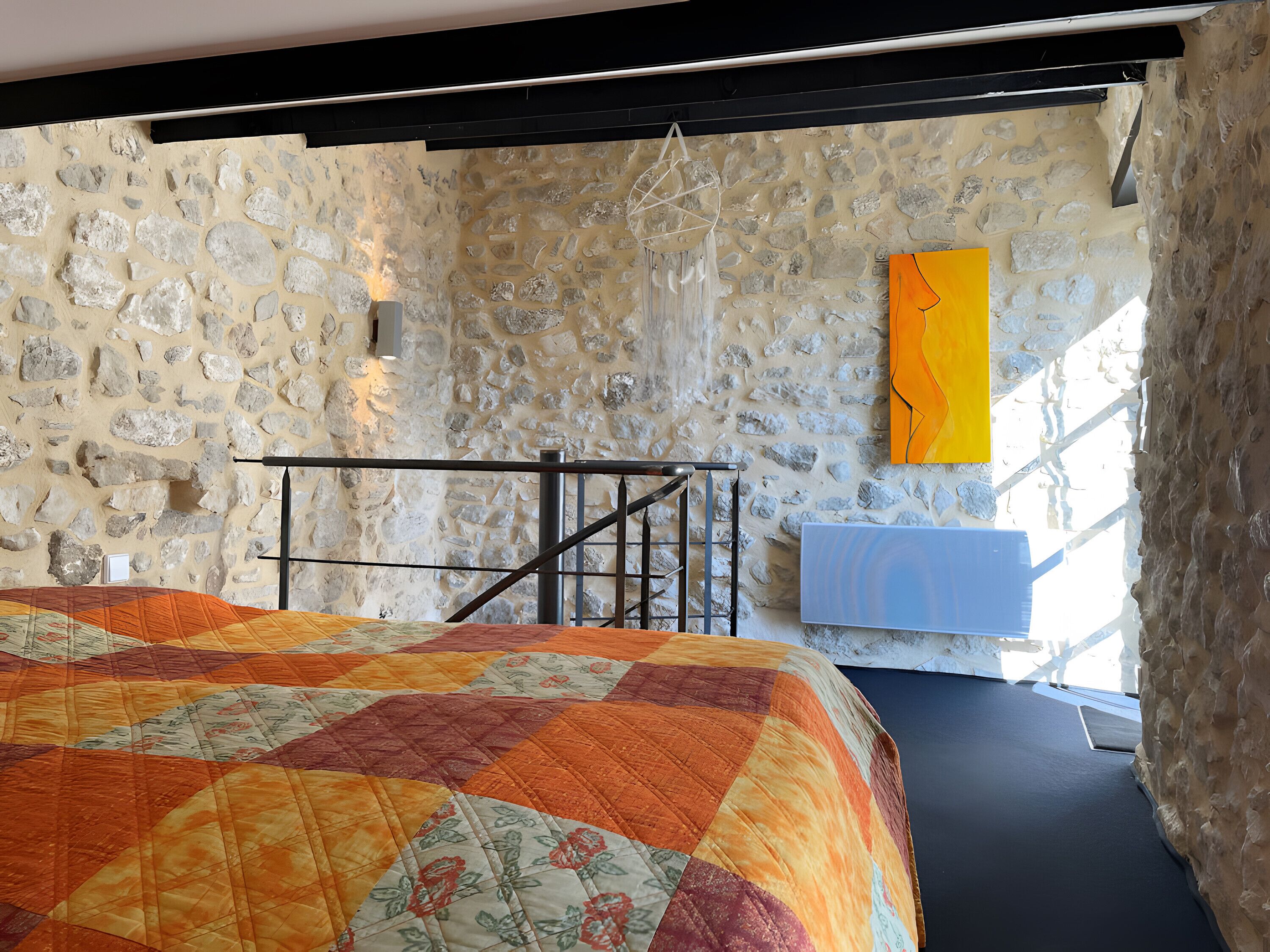 2 chambres, fer et planche à repasser, Wi-Fi, draps fournis