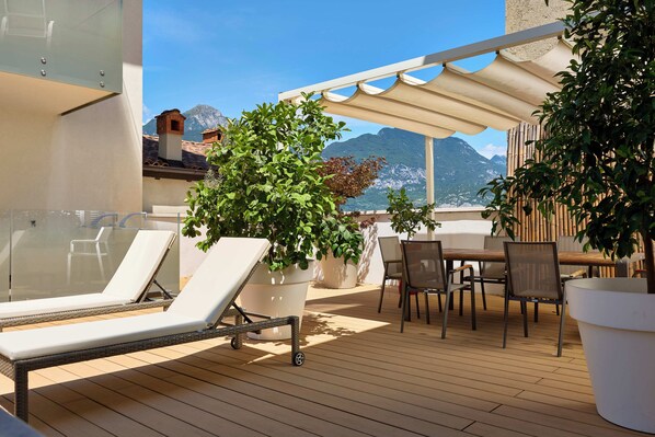Appartement Confort, 2 chambres, non-fumeur, patio | Terrasse/patio