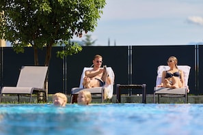 Seasonal outdoor pool