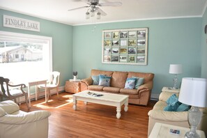 Televisión y chimenea