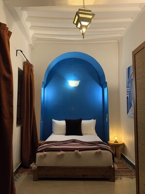 Triple Room | In-room safe, blackout drapes, free cribs/infant beds, free WiFi - Riad Mazal Mogador (Essaouira)