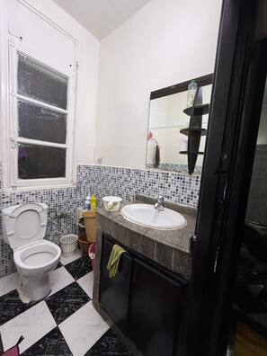 Towels, soap, toilet paper