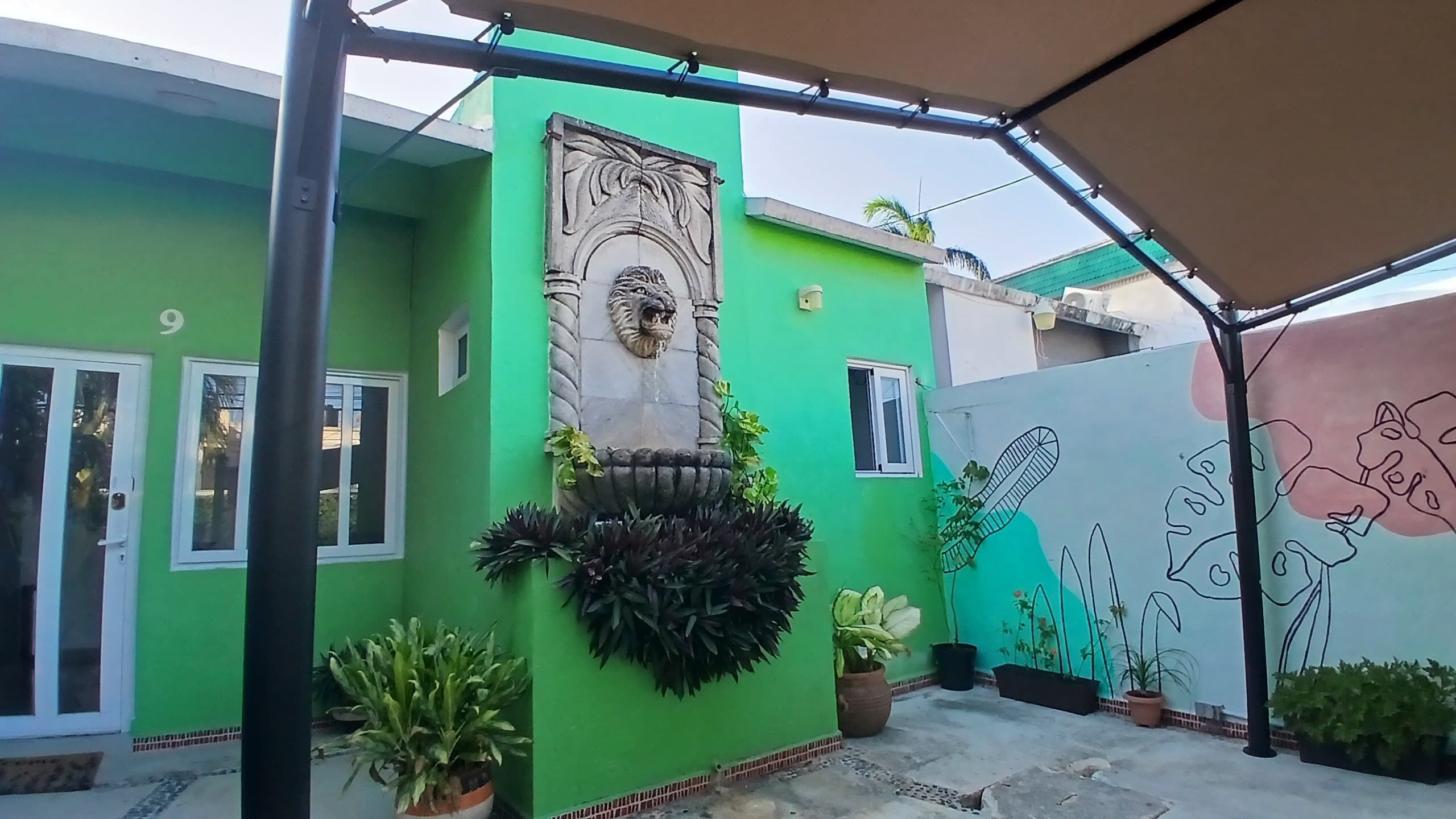 Exterior detail