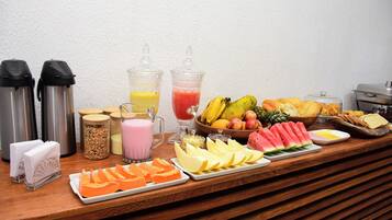 Frokostbuffé er inkludert hver dag