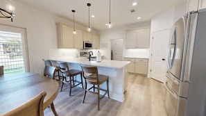 Private kitchen - Magnolia Villa - Fenced Yard & Patio (College Station)