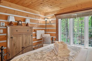 4 bedrooms, WiFi, bed sheets - Domaine Rivière Sacacomie - L'Hirondelle (Saint-Alexis-des-Monts)